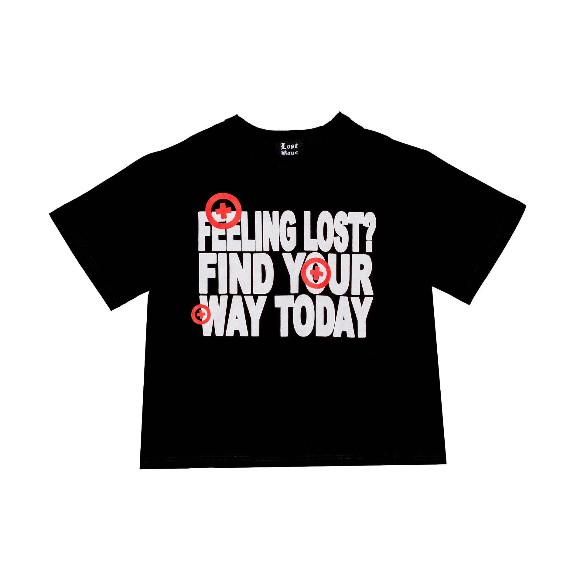 Feeling Lost T-Shirt - Schwarz